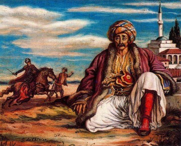 Árabe Painting - El turco Giorgio de Chirico Araber.